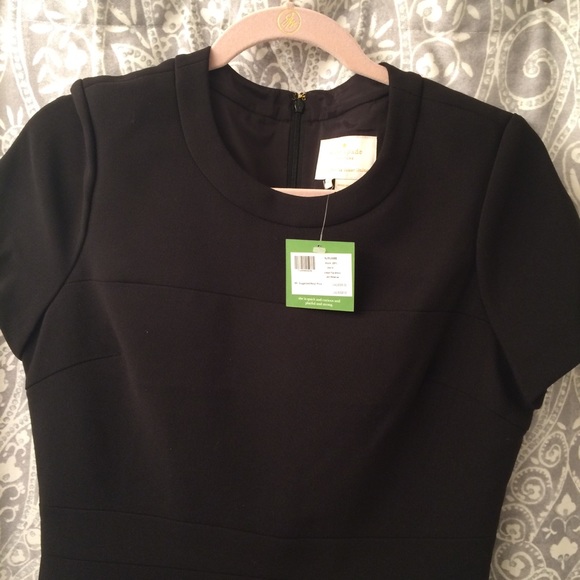 LAST CHANCE NWT kate spade crepe flip dress, sz 10 - Picture 3 of 5